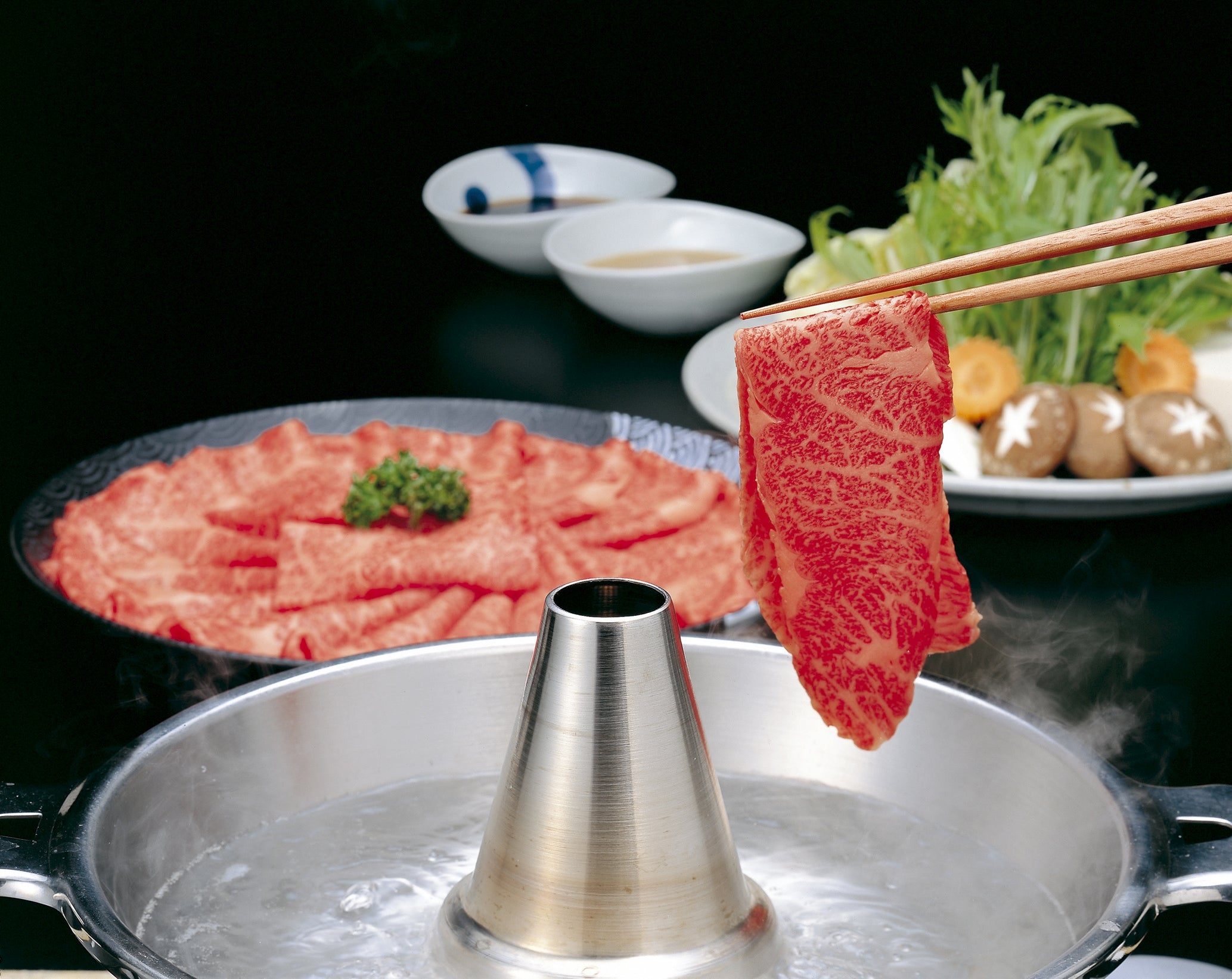 鹿児島黒牛A5(ロース) スライス(しゃぶしゃぶ・すき焼き用)