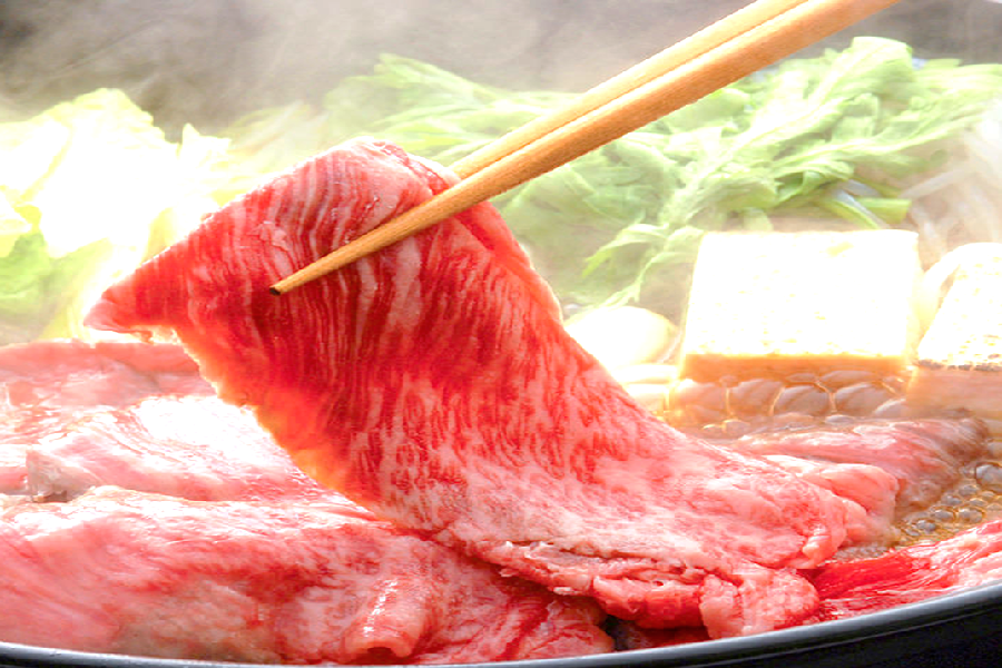 鹿児島黒牛A5(ロース) スライス(しゃぶしゃぶ・すき焼き用)